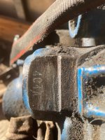 Ford 200 Six Early 200 4 bolt Main Block C4OE-6015-A Picture 2.jpg