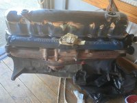 Ford 200 Six Early 200 4 bolt Main Block Log Head Casting Code C3DE-6090-DX10 Picture 5.jpg