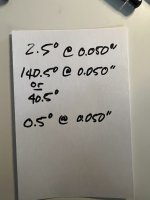 Bronco 1983 engine cam degree 3 readings IMG_7338.JPG
